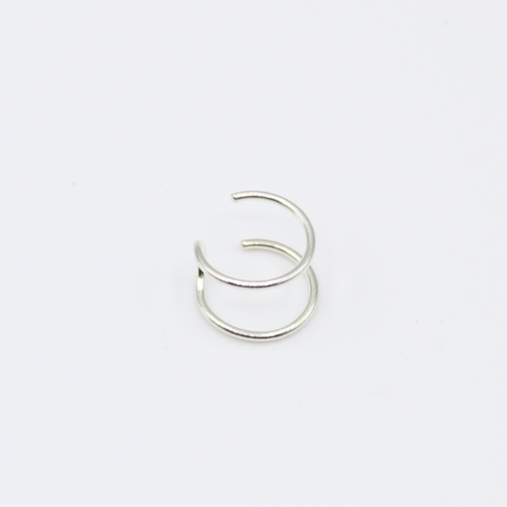 925 sterling silver faux tragus hoop